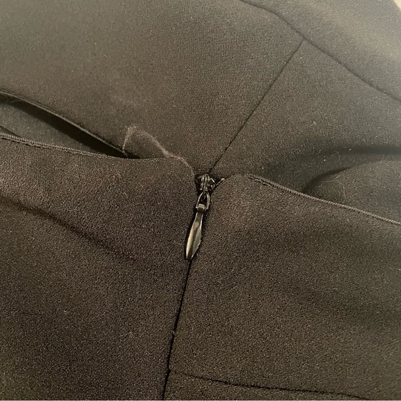 Hello Molly One Sleeve Bell Black Dress Size Medium - Picture 3 of 4